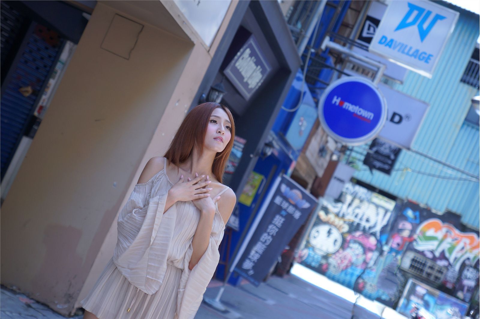 Beautyleg女神-小雪 Winnie-校园制服街拍写真合集 2